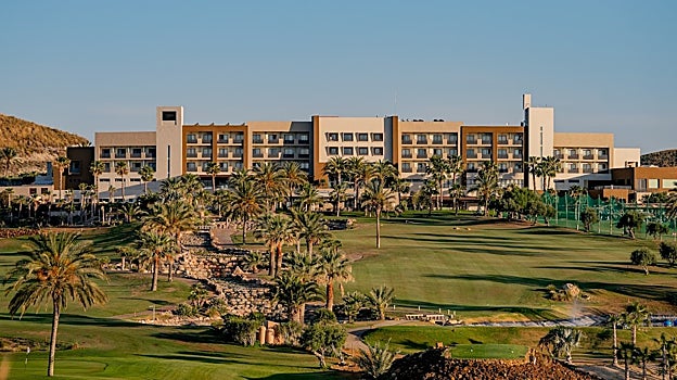 Vista el campo Valle del Este en Vera.