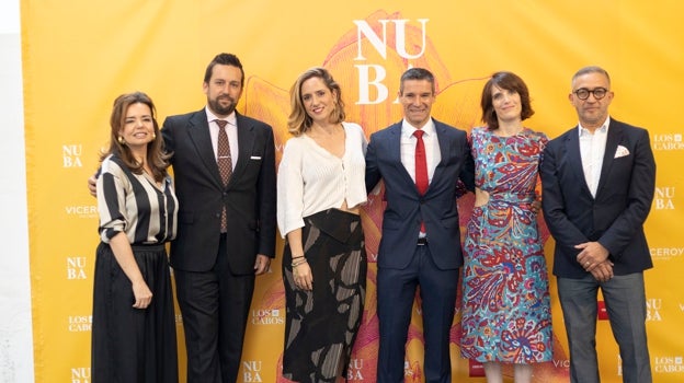 Pilar Guijarro, Ramón Pérez, Ana Rodrigo, Daniel Miranda, Alessandra Girardi y Manuel Díaz Cebrián