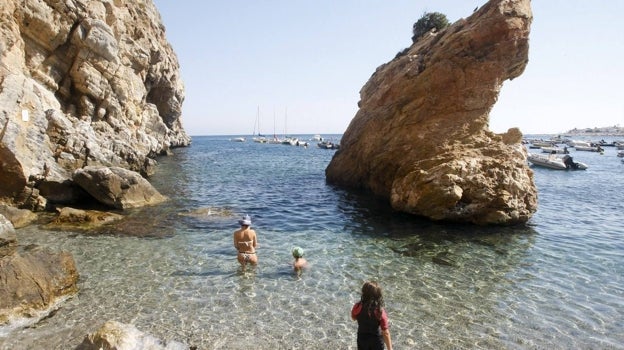 Playa de Calahonda, en Granada