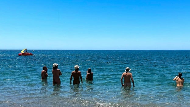 Playa de Cantarriján, en Granada