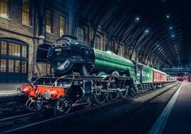 Una locomotora de vapor mítica: la primera que rompió la barrera de los 160 km/h