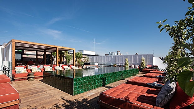 Imagen terraza Picos Pardos del BLESS Hotel Madrid
