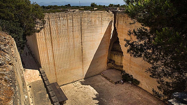 Cantera en la que se realizan los espectáculos