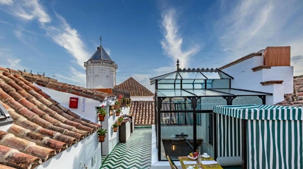 Terraza del hotel