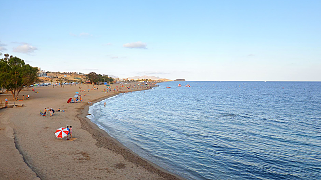 Imagen de la playa de Bolnuevo