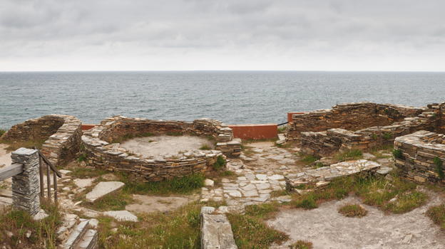 Imagen del castro de Fazouro