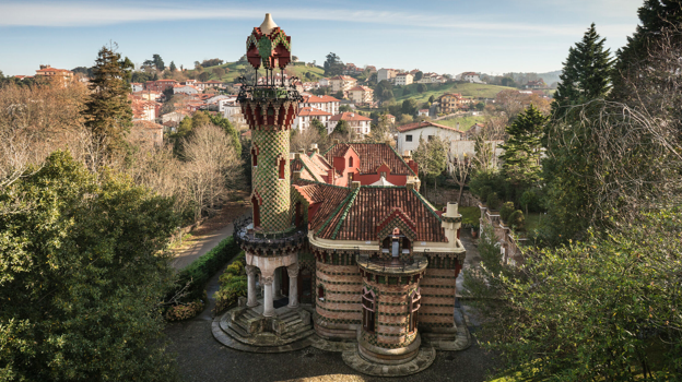 Imagen del Capricho de Gaudí, Comillas