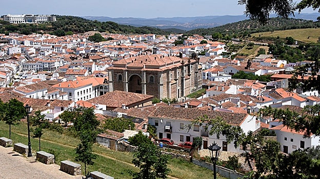 Vista panorámica de Aracena
