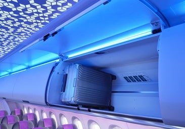 En la cabina de los aviones cabrá un 60% más de equipaje: así es el nuevo diseño