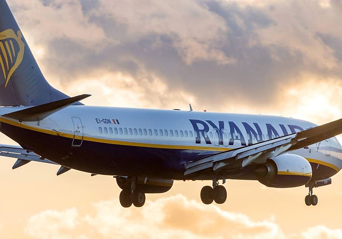 Avión de Ryanair