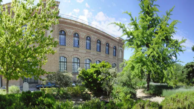 Imgen del jardín del Museo de Ciencias Naturales de Madrid