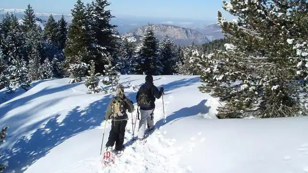 Sierra Nevada ofrece excursiones sobre raquetas de nieve