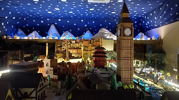 Belén de chocolate de Rute