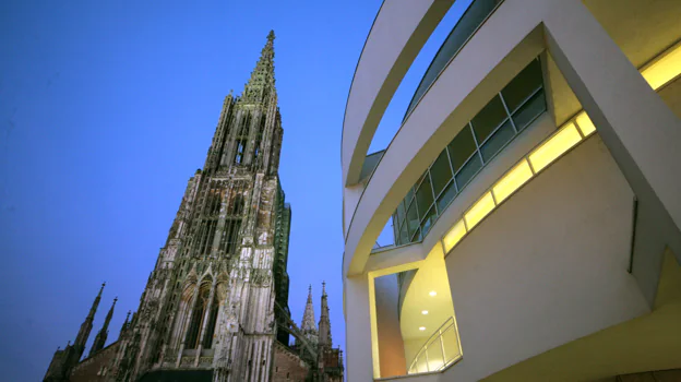 Imagen de la torre de la catedral de Ulm