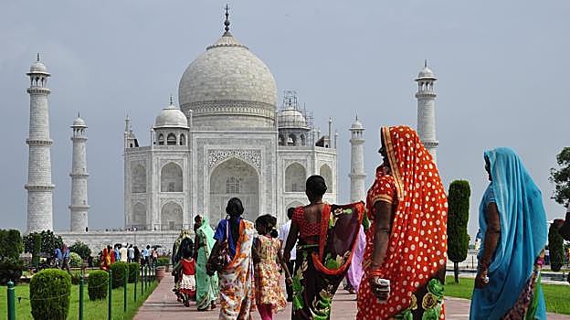 Taj Mahael en Agra, India