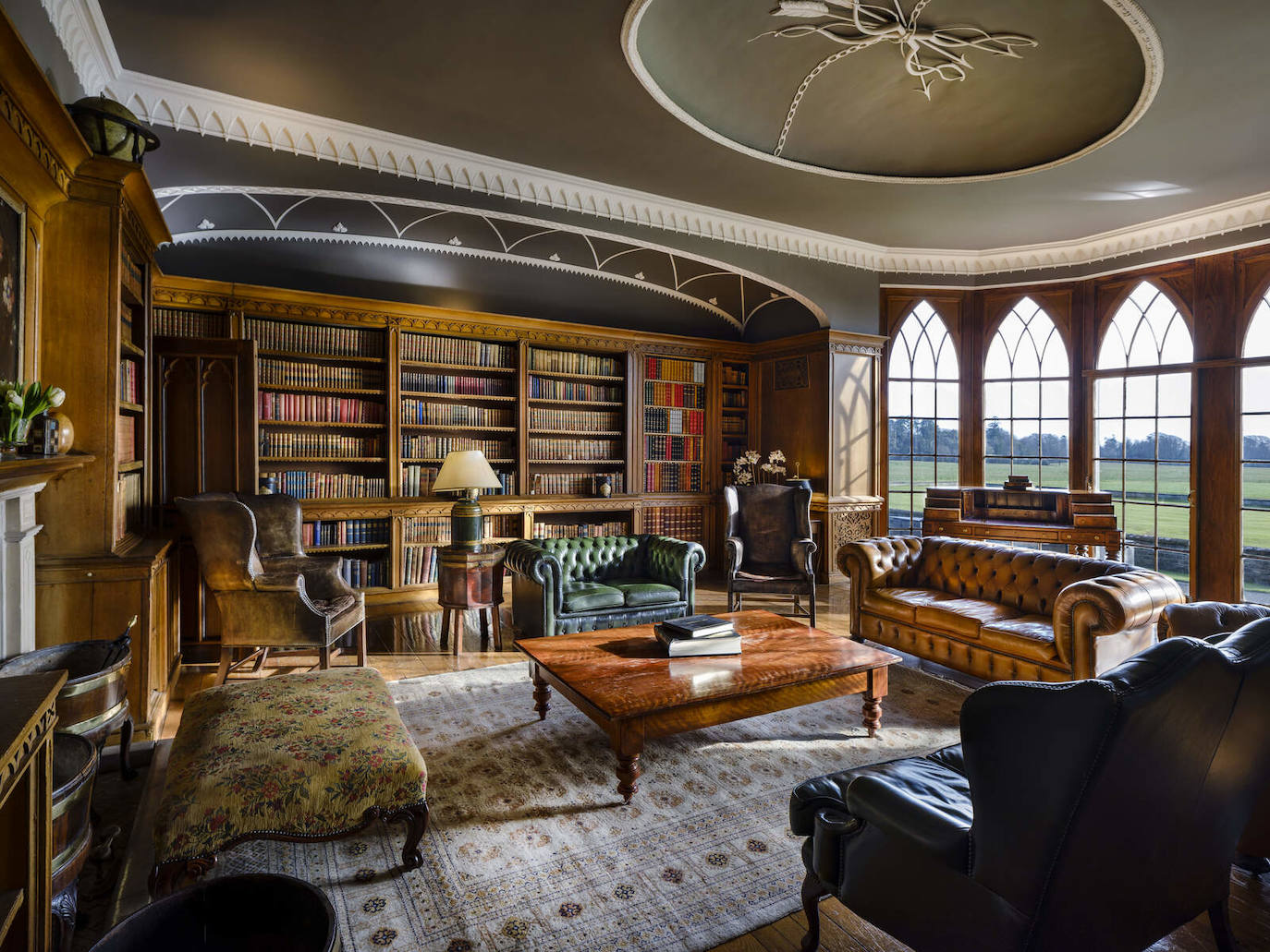 Biblioteca del castillo de Luttrellstown