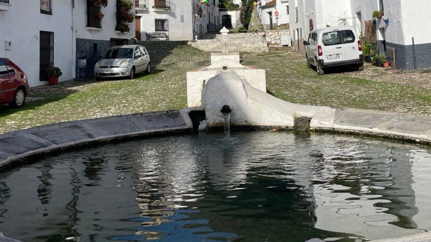 Lavadero de Linares de la Sierra en Huelva.