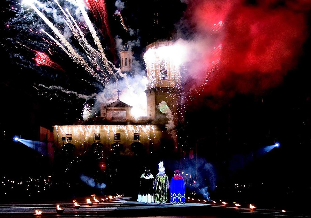 Cabalgata de los Reyes Magos en Alcoy