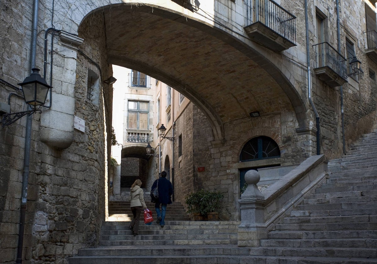 Callejones de la judería de Gerona