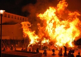 Las candelas arden en Almendralejo, una vez más, este febrero