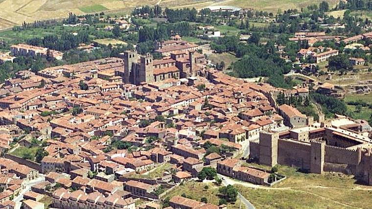 Vista aérea de Sigüenza