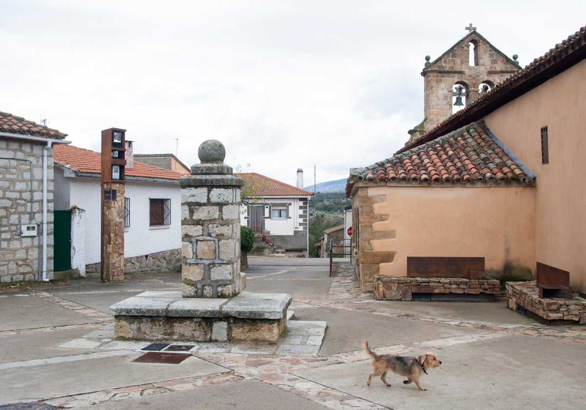 Imagen del pueblo de Madarcos, situado en la sierra norte de Madrid