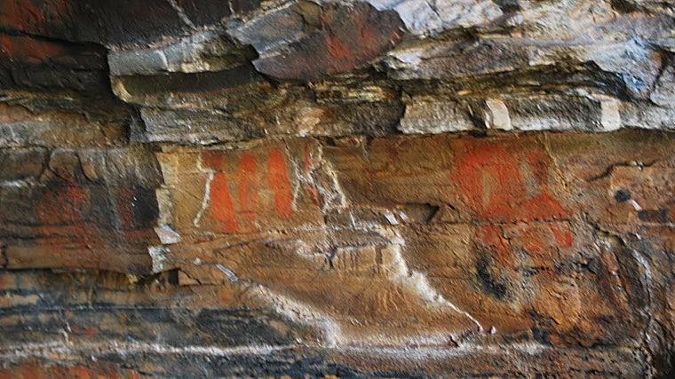 Pinturas rupestres de la Cueva del Apolinario