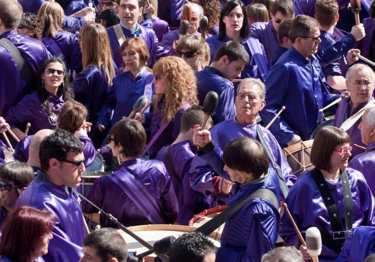Rompida de la hora en Calanda, Teruel