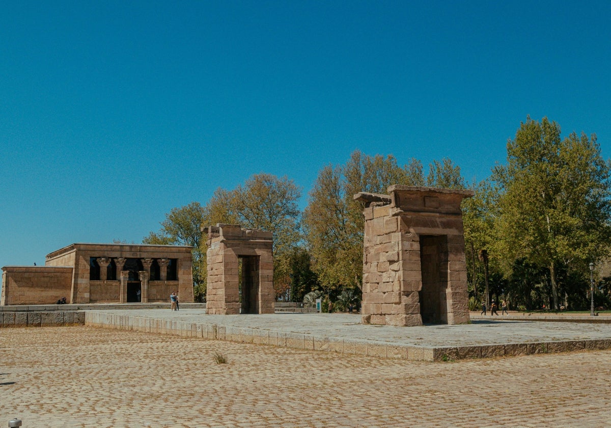 Imagen del Templo de Debod, Madrid