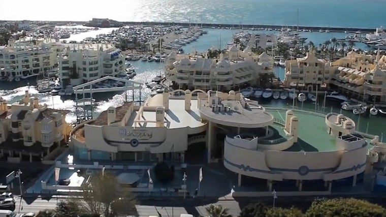 Vista aérea de Puerto Marina