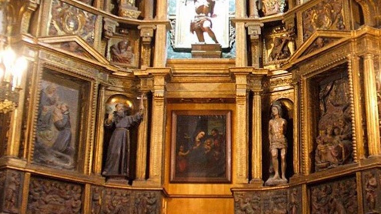 Interior de la Iglesia de San Bartolomé