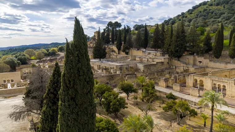 Vista de la ciudad islámica de Medina Azahara.