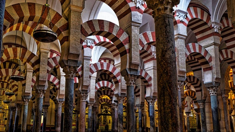 Una de las vistas más emblemáticas de la Mezquita-Catedral de Córdoba, Patrimonio de la Humanidad desde el año 1984