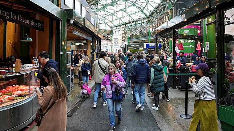 Ambiente en el Borough Market