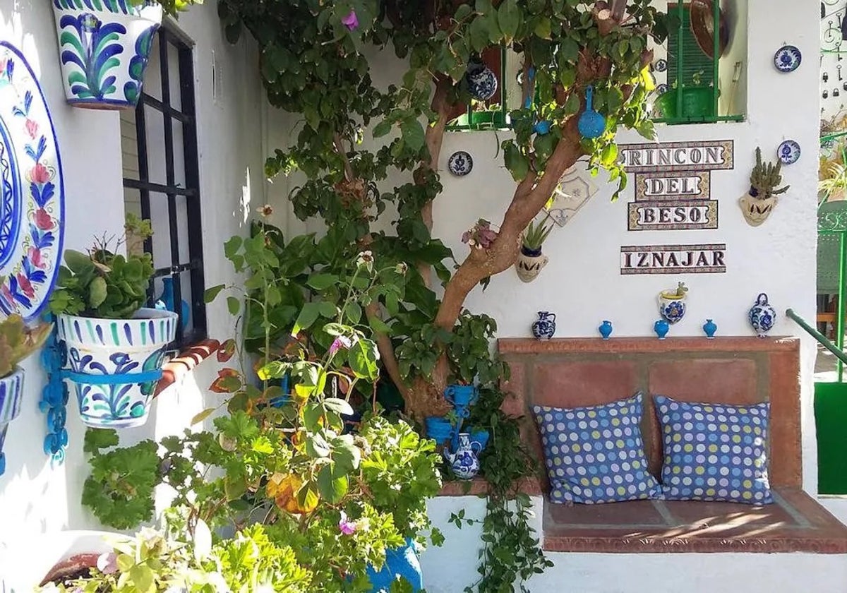 Rincón del beso en el municipio cordobés de Iznájar