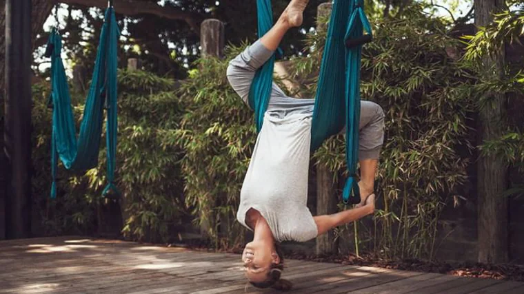 Aeroyoga en el hotel Marbella Club