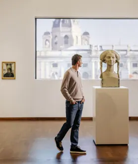 Imagen secundaria 2 - En el Museo Leopold está la mayor colección de Schiele del mundo, y obras maestras de Gustav Klimt, gran amigo y mentor de Schiele