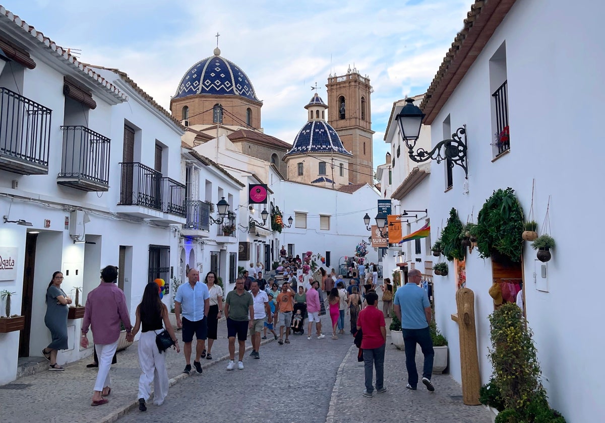 El casco antiguo de Altea, uno de los pueblos más bonitos del Mediterráneo