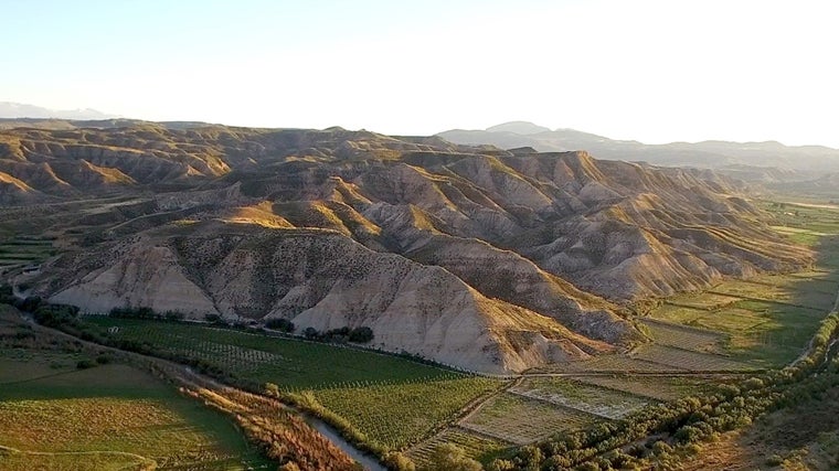 La erosión del terreno ha moldeado el paisaje desde hace más de dos millones de años