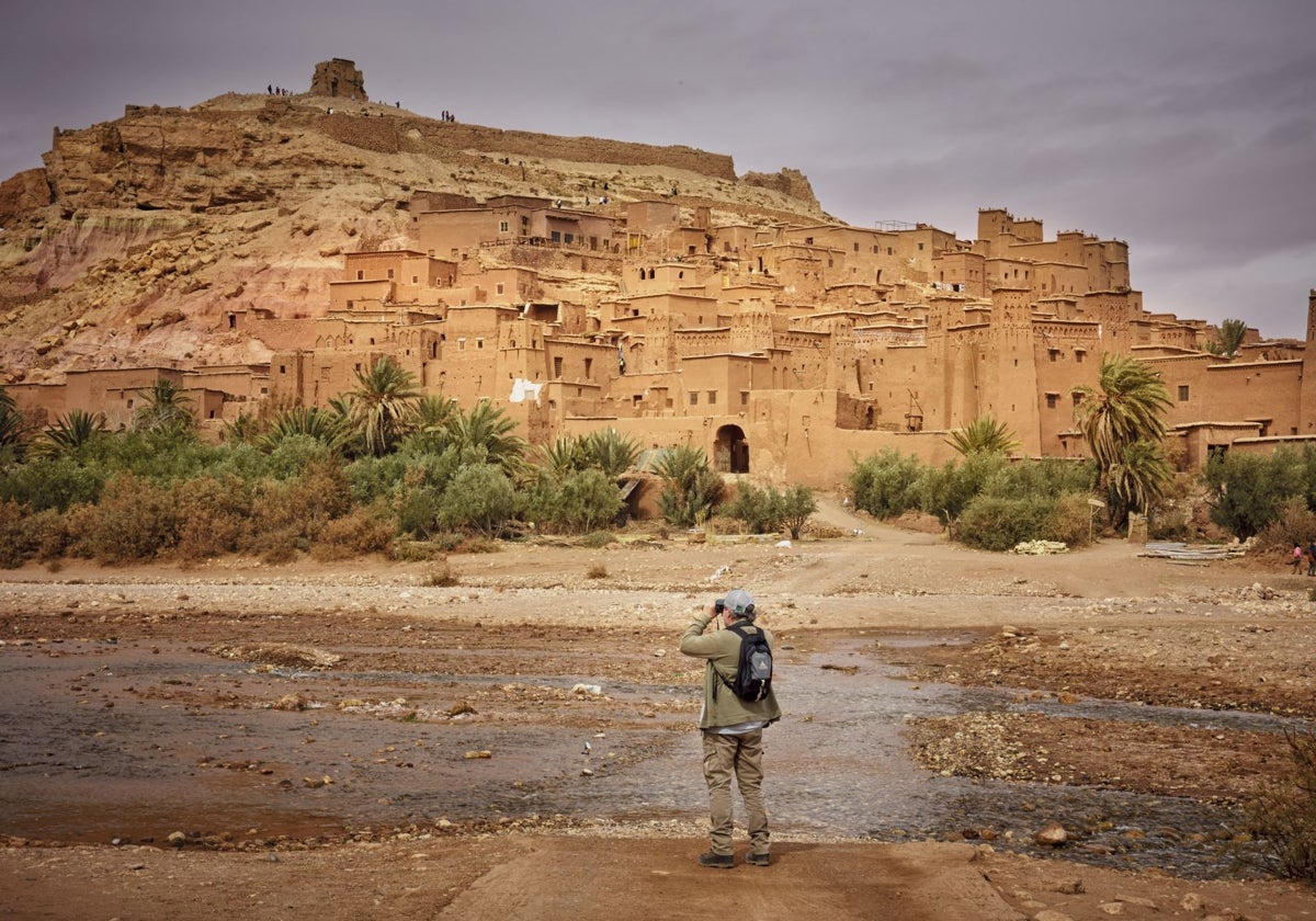 La casba de Ait Ben Hadou, Patrimonio de la Humanidad, suele ser elegida para el rodaje de películas