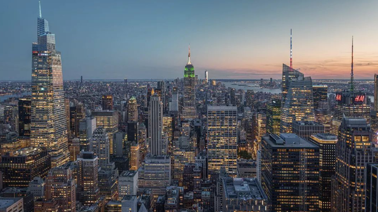 Vistas desde el observatorio del Top of the Rock