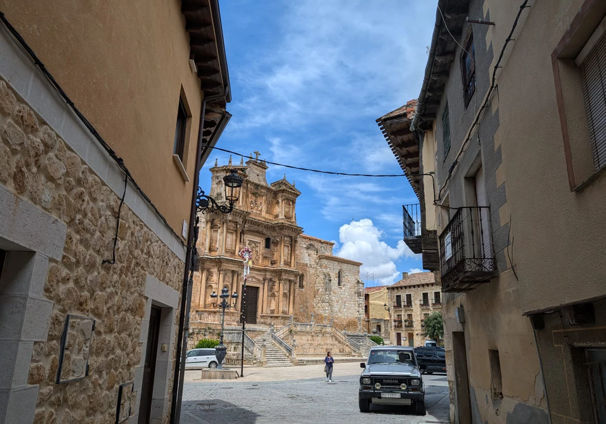 Iglesia de Santa María, en Gumiel de Izán