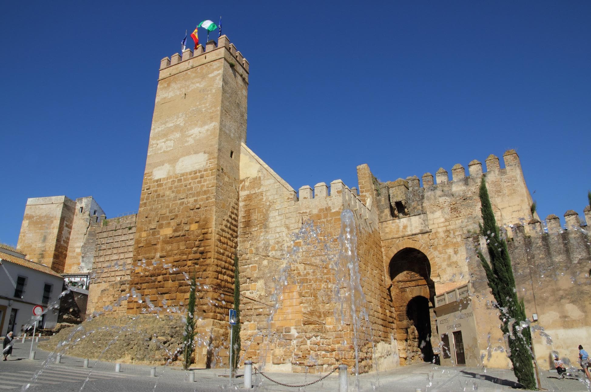 Alcázar de la Puerta de Sevilla en Carmona