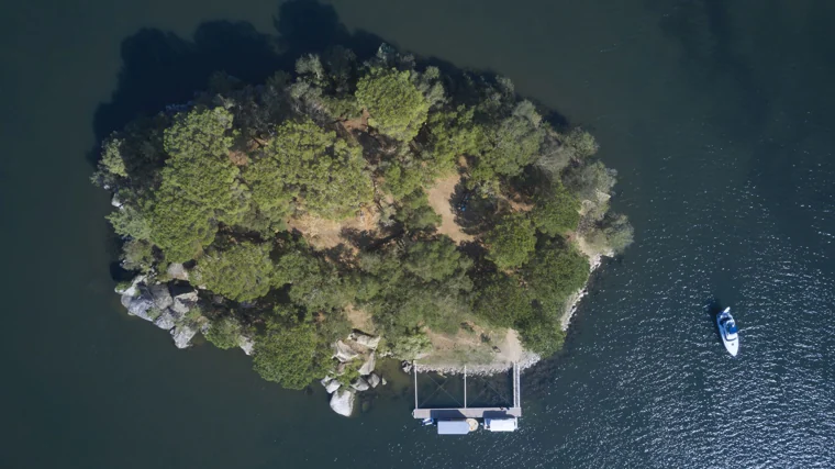 Ilha dos Amores, en el curso del Duero