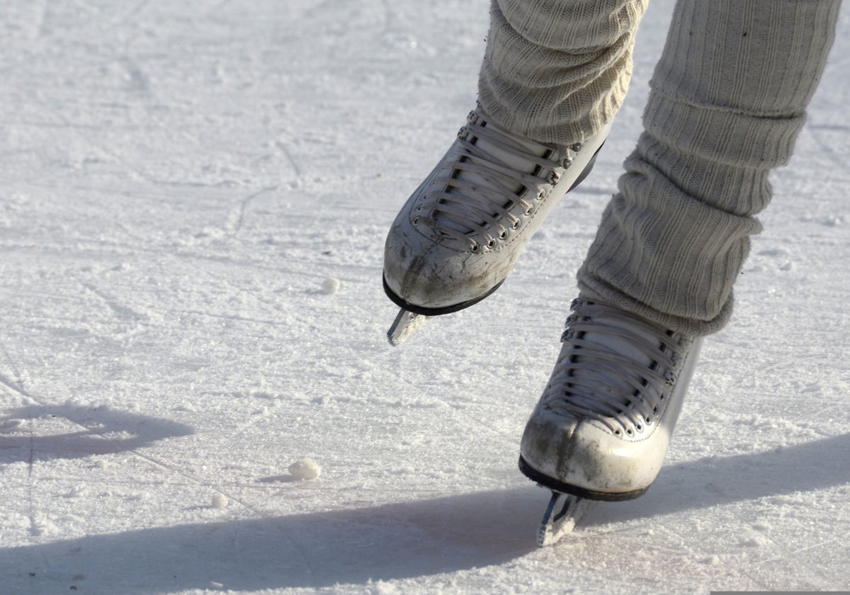 Jaén cuenta con la pista de hielo más grande de Andalucía