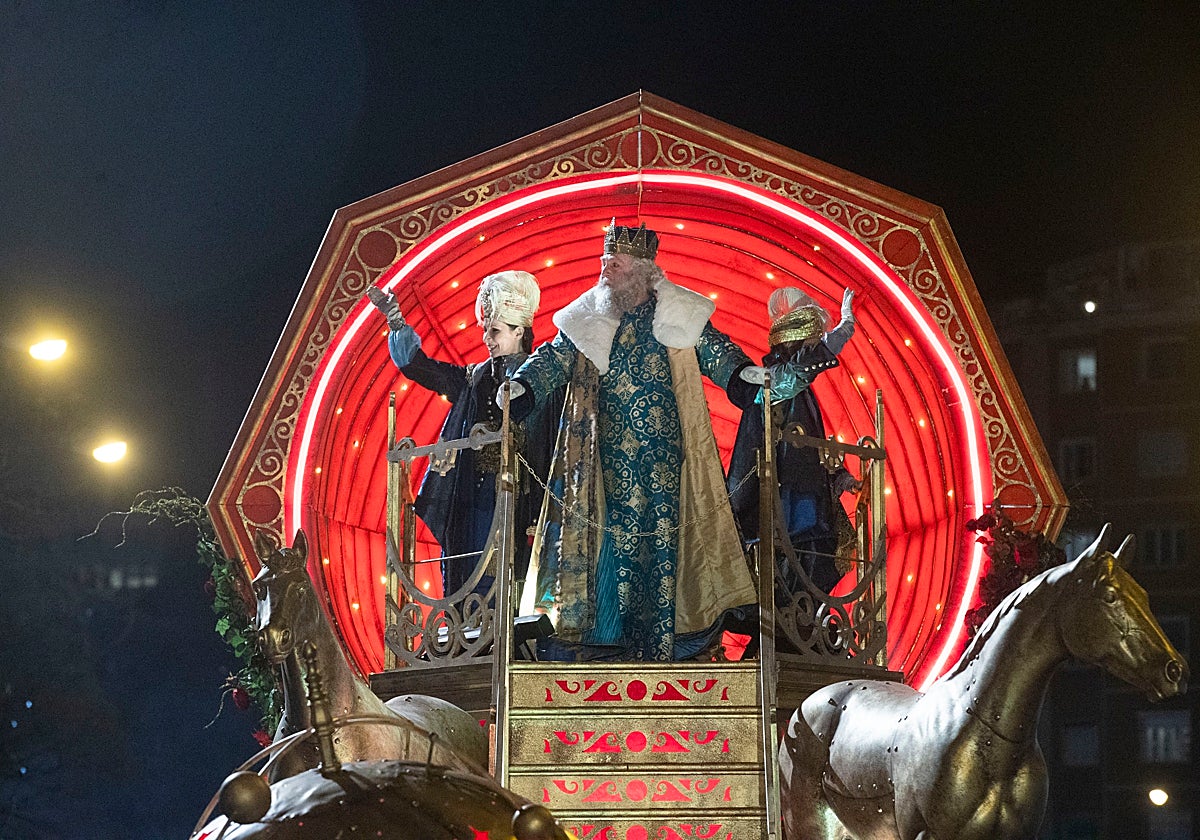 Imagen de la cabalgata de Reyes de 2024