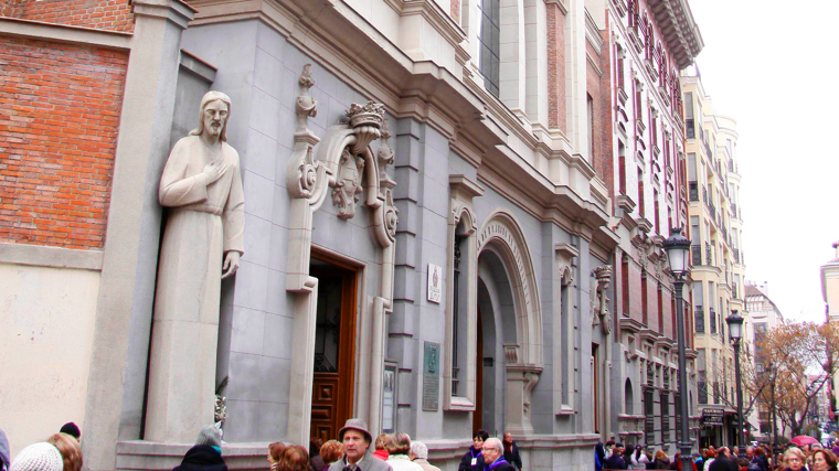 Exterior of the Basilica of Jesus de Medinaceli