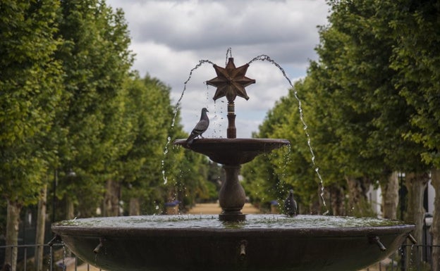 Alameda con fuente de la localidad sevillana de Carmona