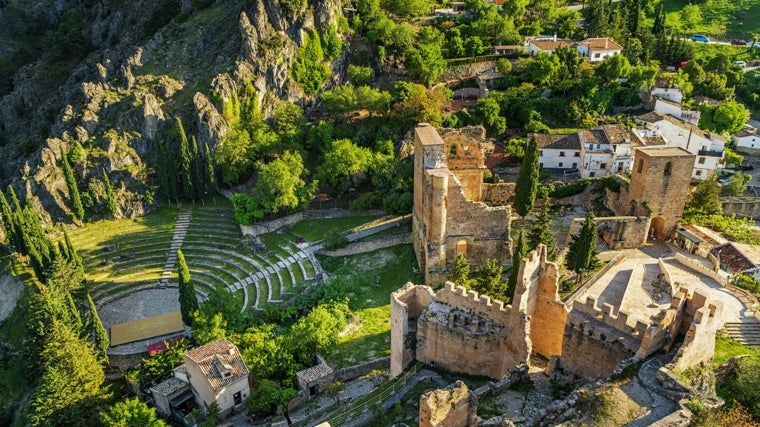 Vista del Castillo de La Iruela