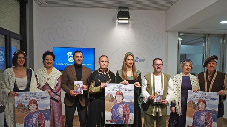 Imagen de la presentación de la actividad que se celebra en la localidad onubense de Palos de la Frontera